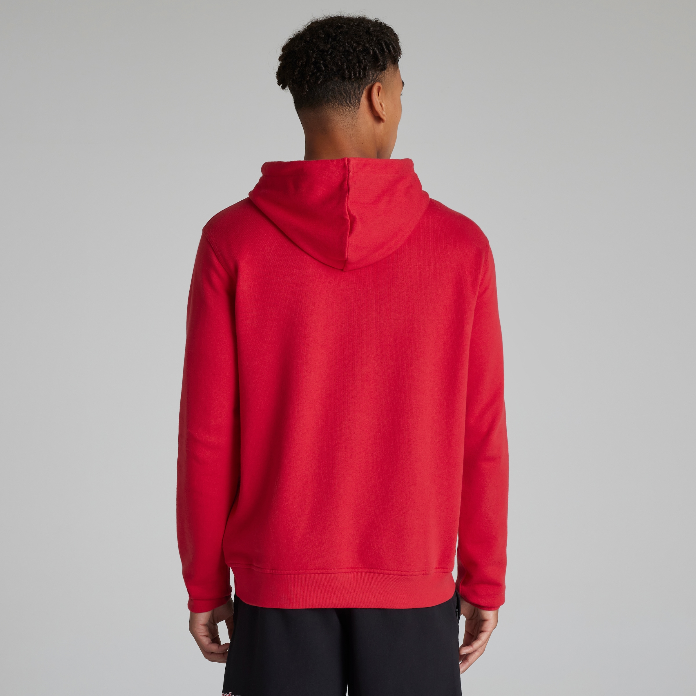 Manchester United x adidas US Pack Hoodie Red 빨간색 세부 사항 [2-6]