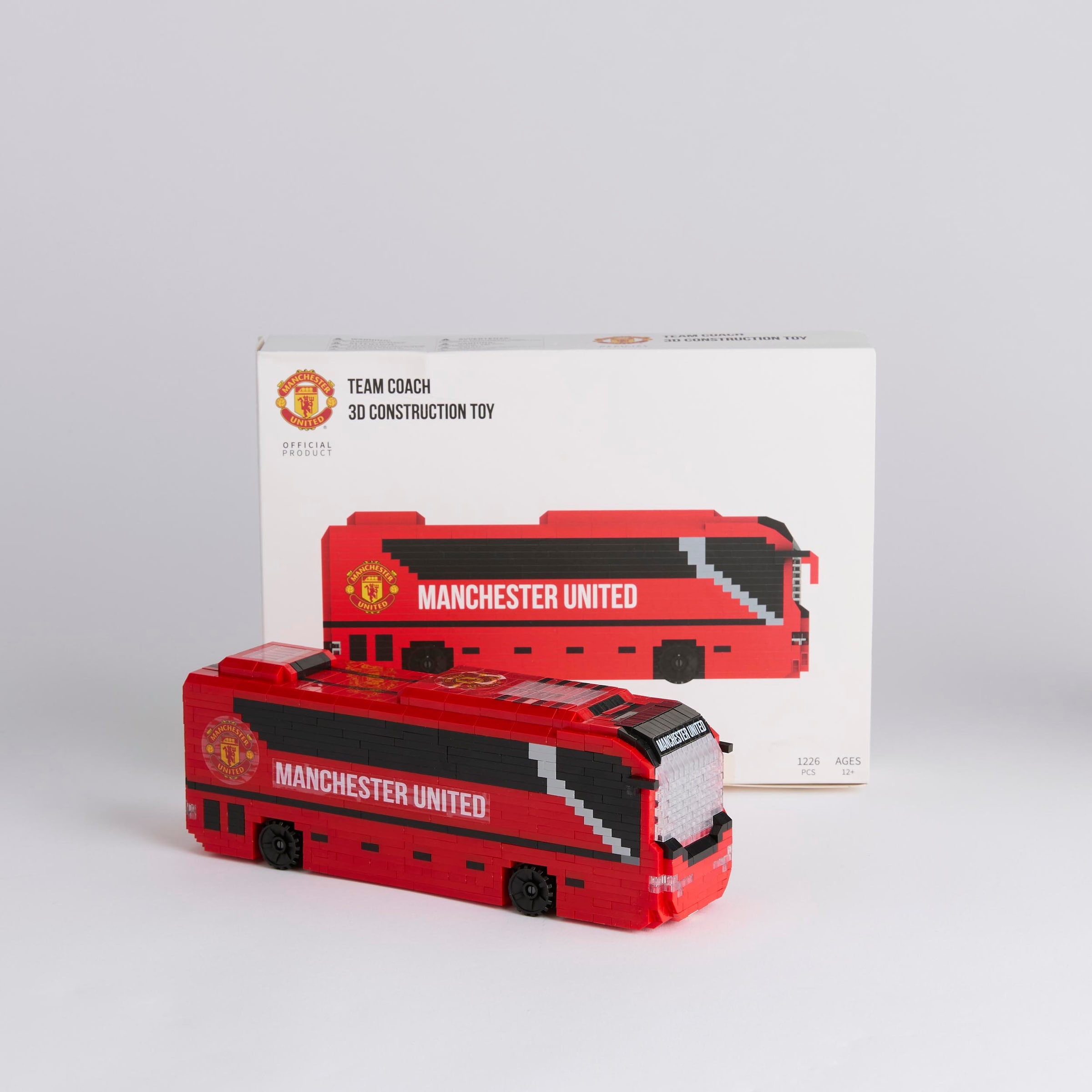 Manchester United BRXLZ Team Coach Red Red