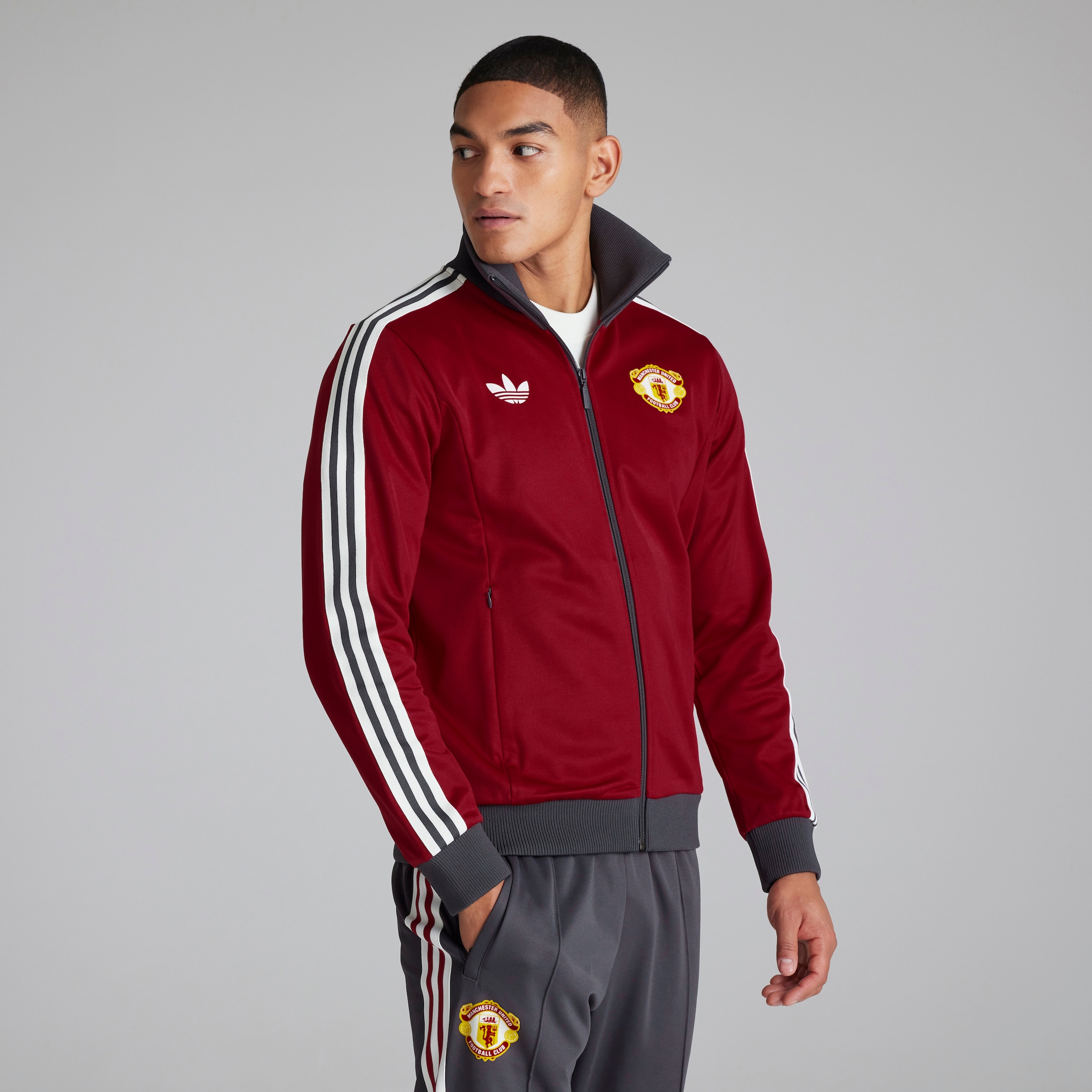 Authentic Adidas MANCHESTER UNITED track jacket