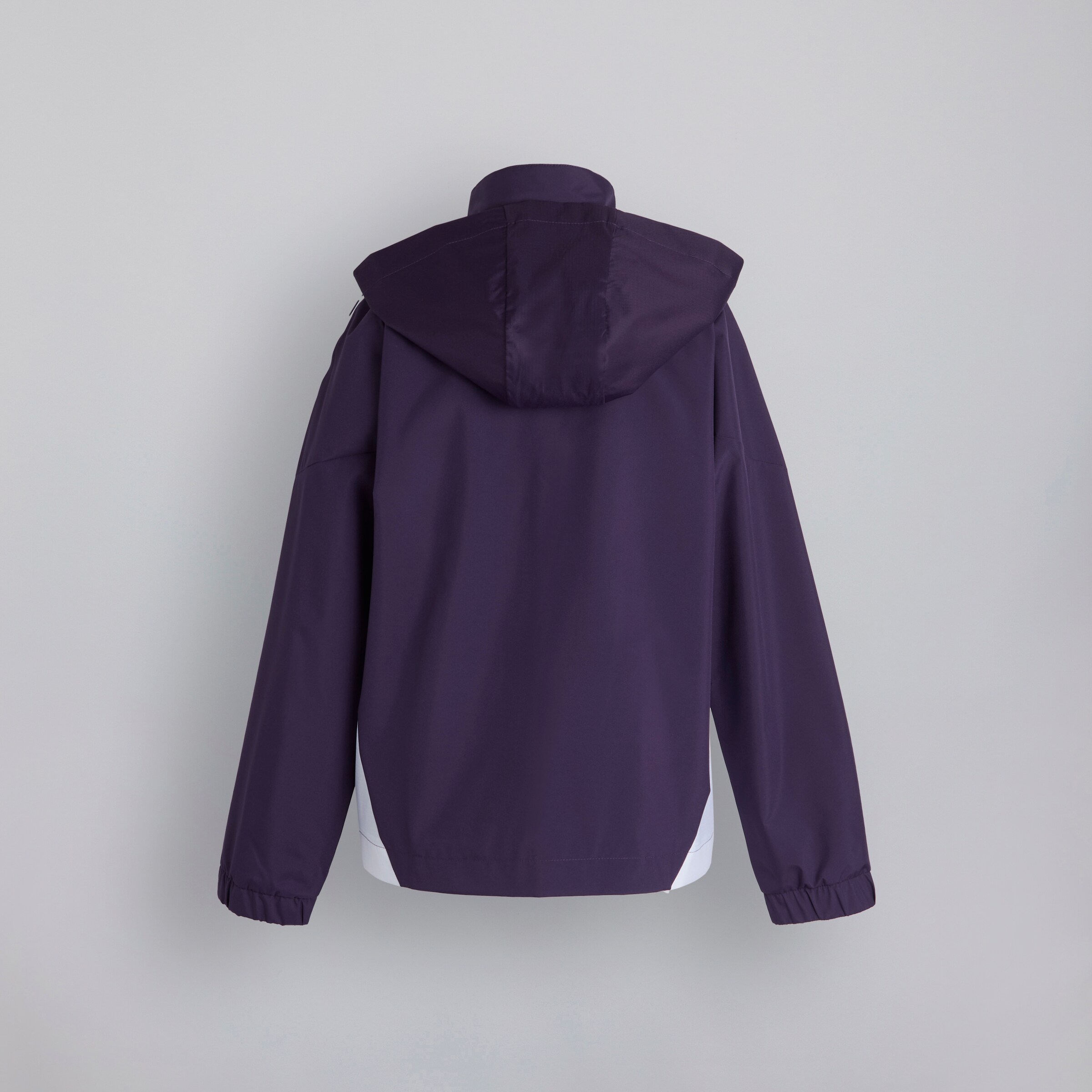 Manchester United Tiro 25 Competition All-Weather Jacket Kids Violet Détail [9-9]