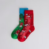 Manchester United Kids Fred the Red Socks 2 Pack Multi