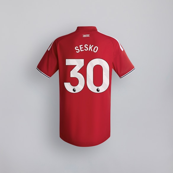 Manchester United 26/27 Home Jersey with Sesko 30 EPL Printing & Badge Rouge
