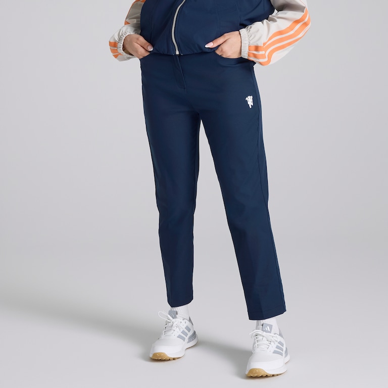 Manchester United x adidas Womens Golf Ultimate365 Ankle Pants Navy