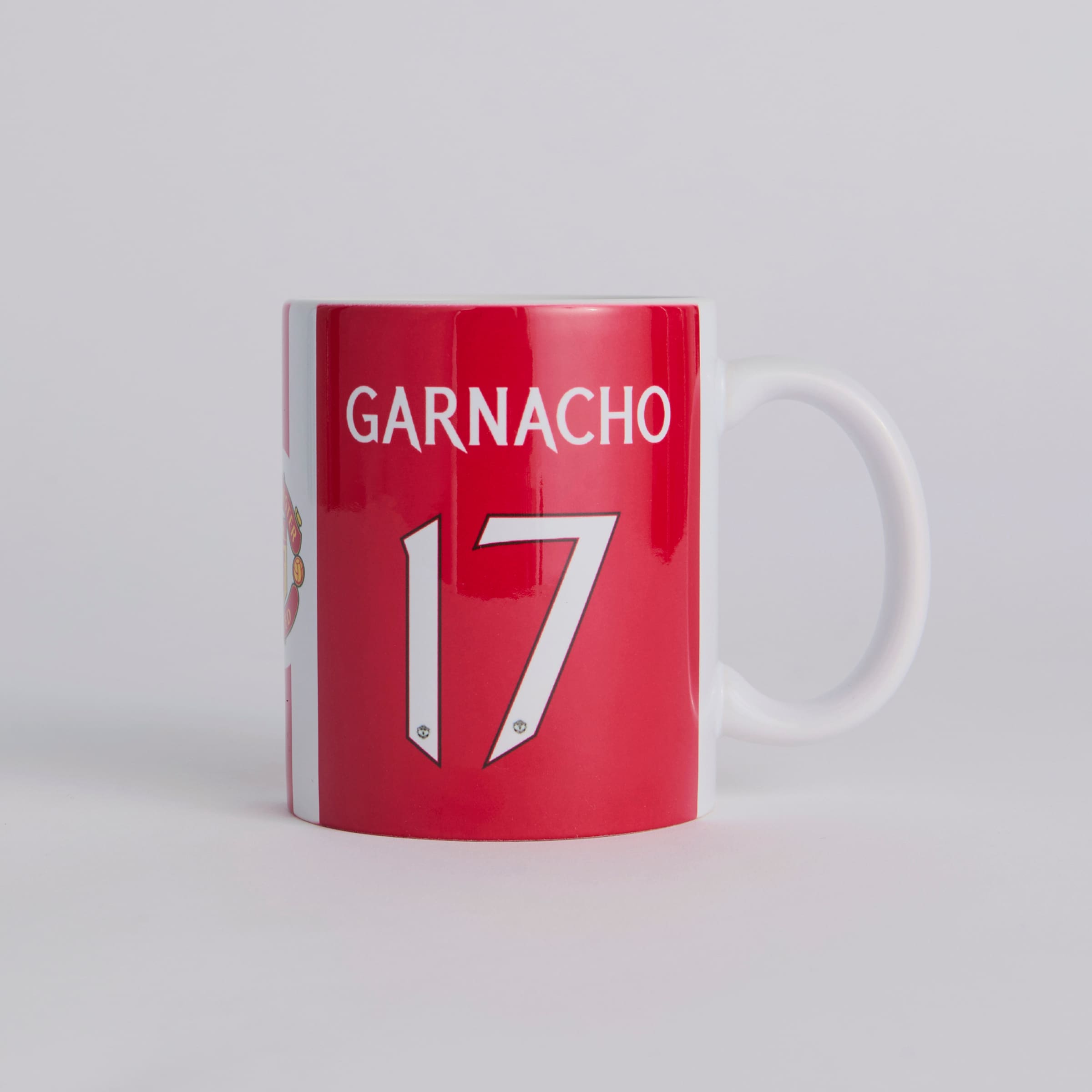 Manchester United Garnacho Mug Red Red Detail [2-4]