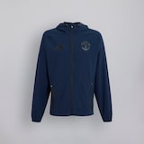 Manchester United Tiro 24 Competition Vis Tech Travel Jacket Blue