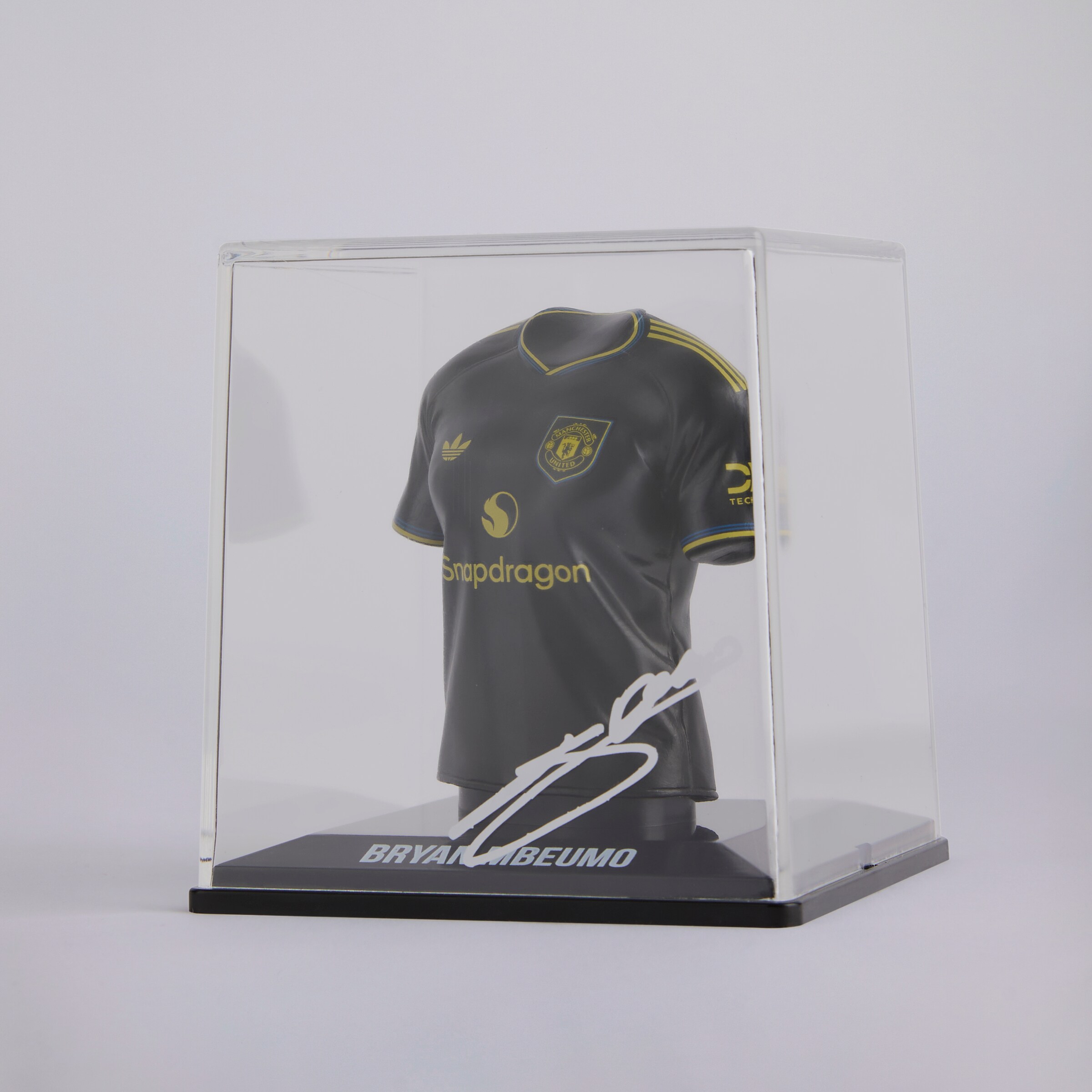 Manchester United Mbeumo Third Jersey 25/26 Collectible Black Schwarz Detail [4-4]