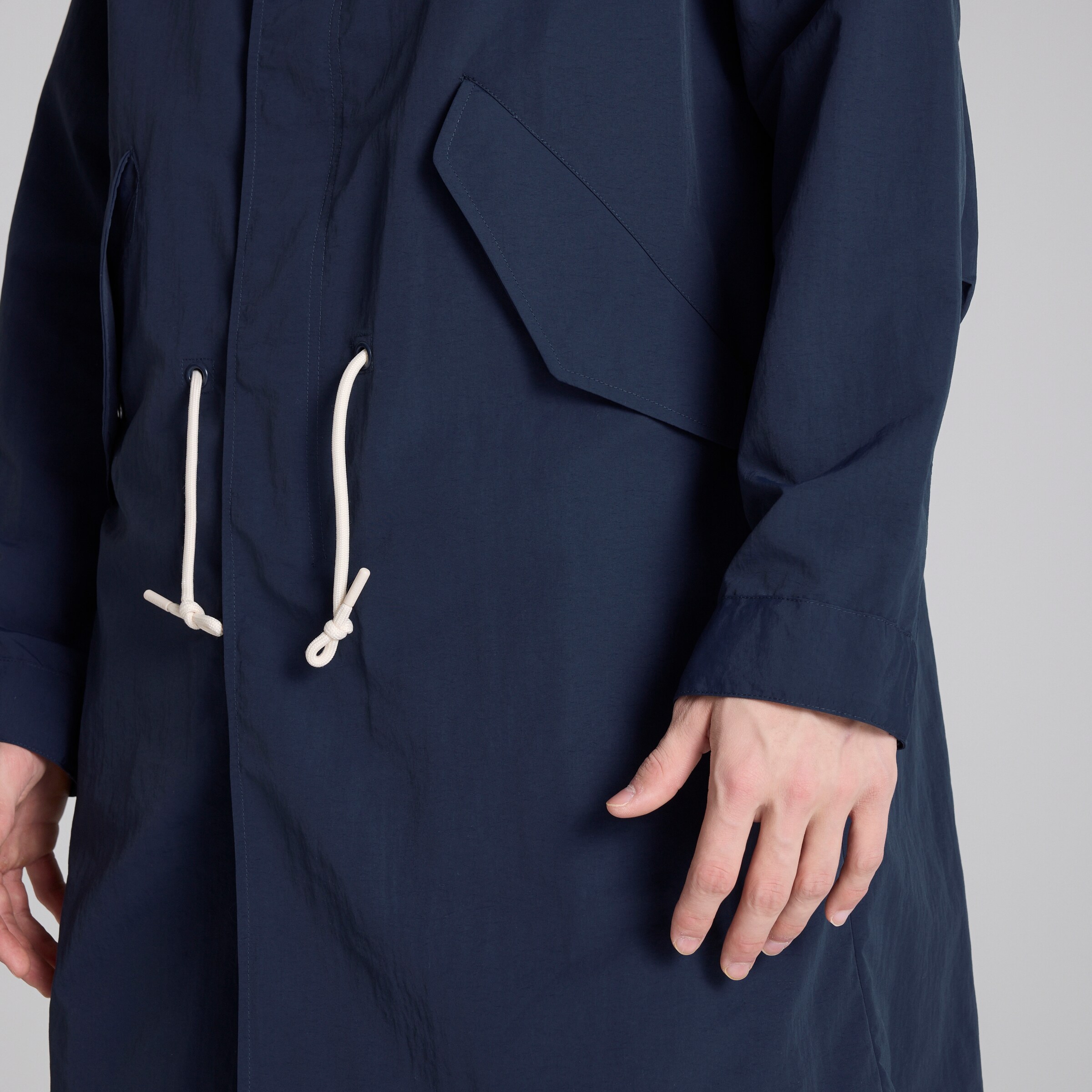 Manchester United Theatre of Dreams Coach Jacket Navy Navy blue Detail [5-6]