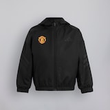 Manchester United x adidas Little Kids Essentials Fleece Windbreaker Black