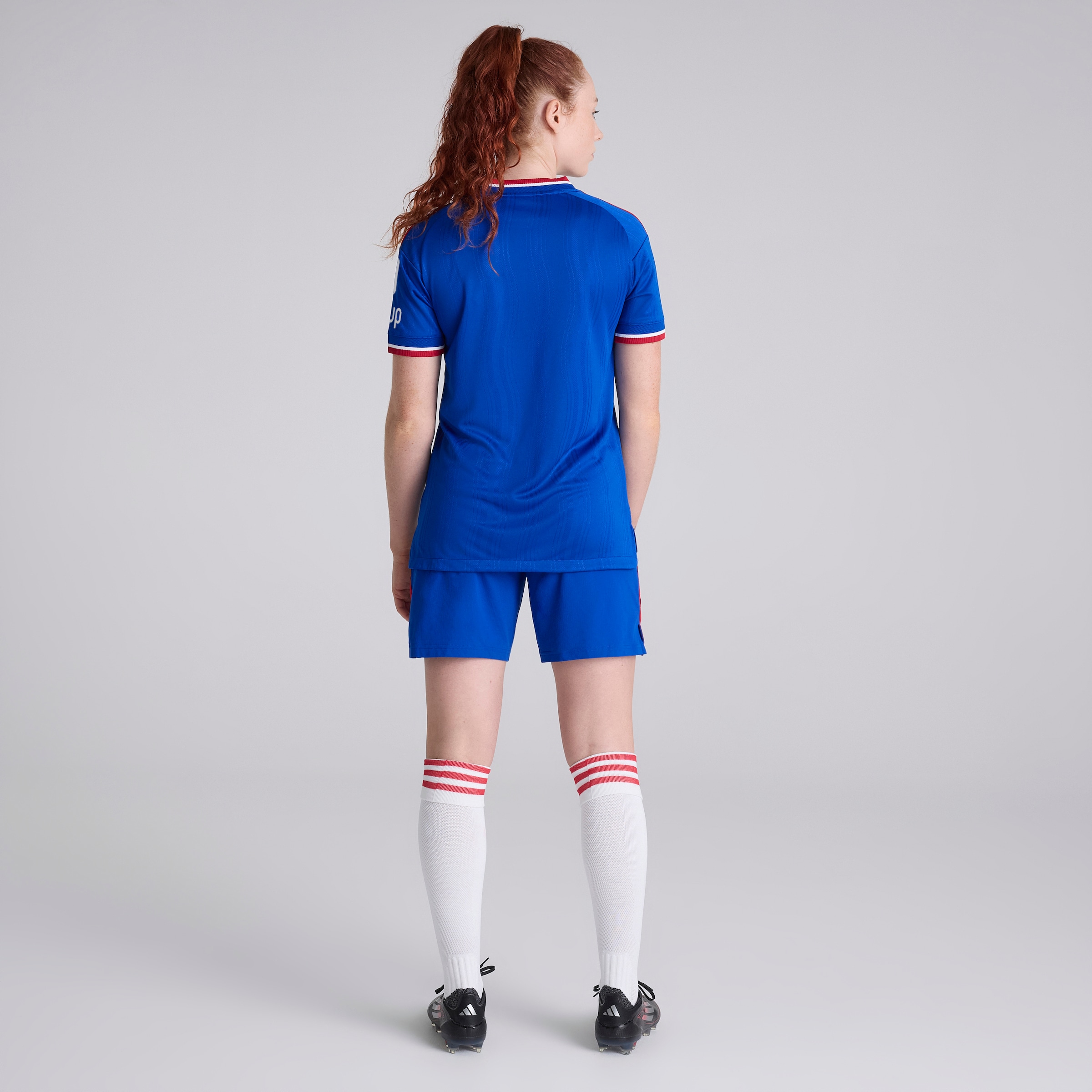 Manchester United Womens 26/27 Away Authentic Shorts Blue Blue Detail [2-5]