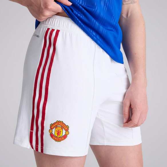 Manchester United Womens 26/27 Away Authentic Shorts White Blanc