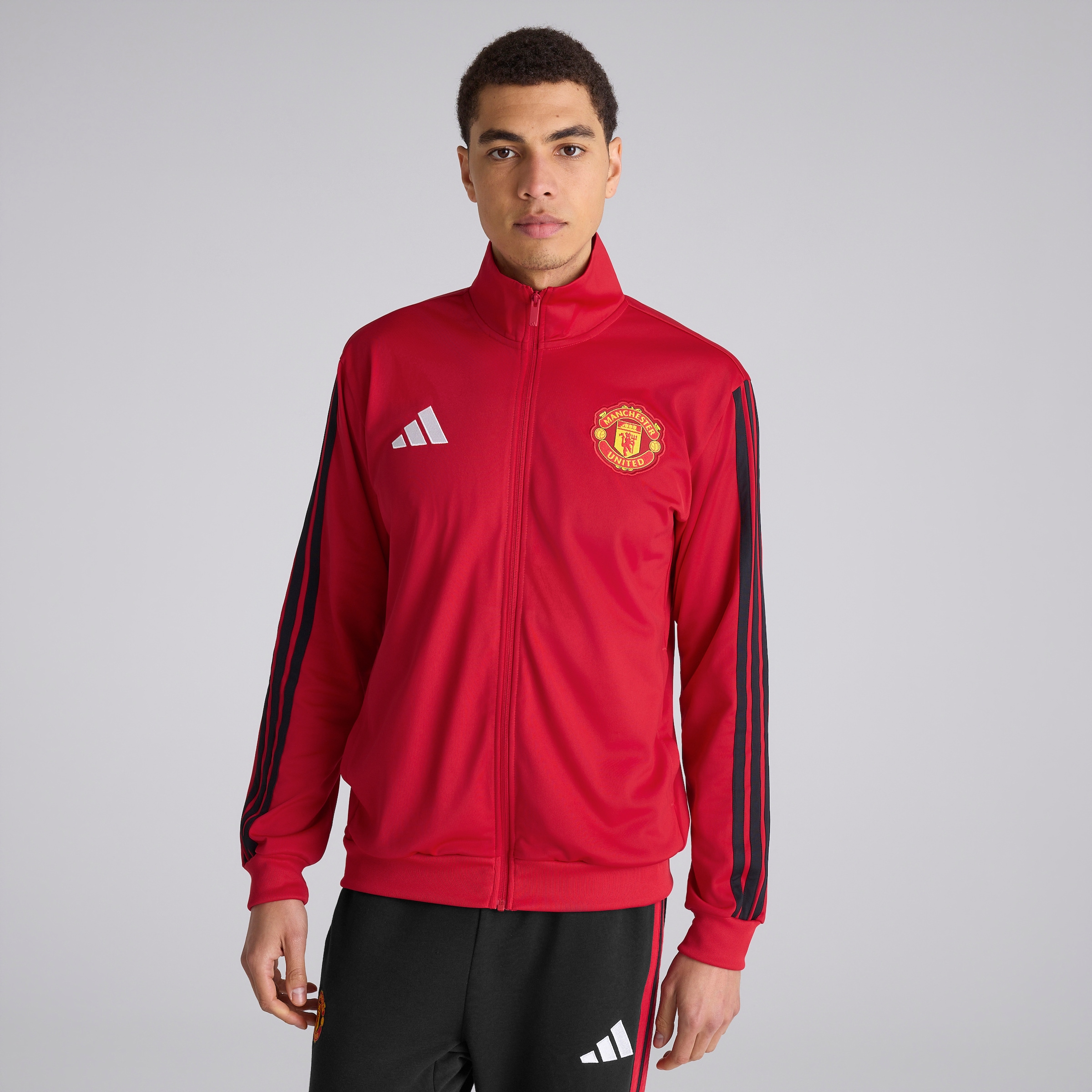 Manchester United x adidas DNA Track Top Red 빨간색