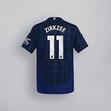 Manchester United 24/25 Away Jersey Kids with Zirkzee 11 EPL Printing & Badge