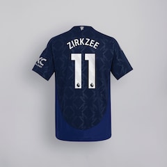 Manchester United 24/25 Away Jersey Kids with Zirkzee 11 EPL Printing & Badge