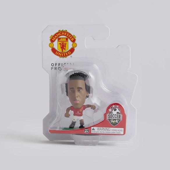 Manchester United SoccerStarz Leny Yoro Figurine Red 红色