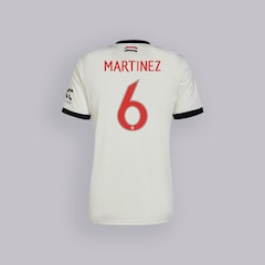 Manchester United 24/25 Third Jersey Kids with Martinez 6 Cup Printing