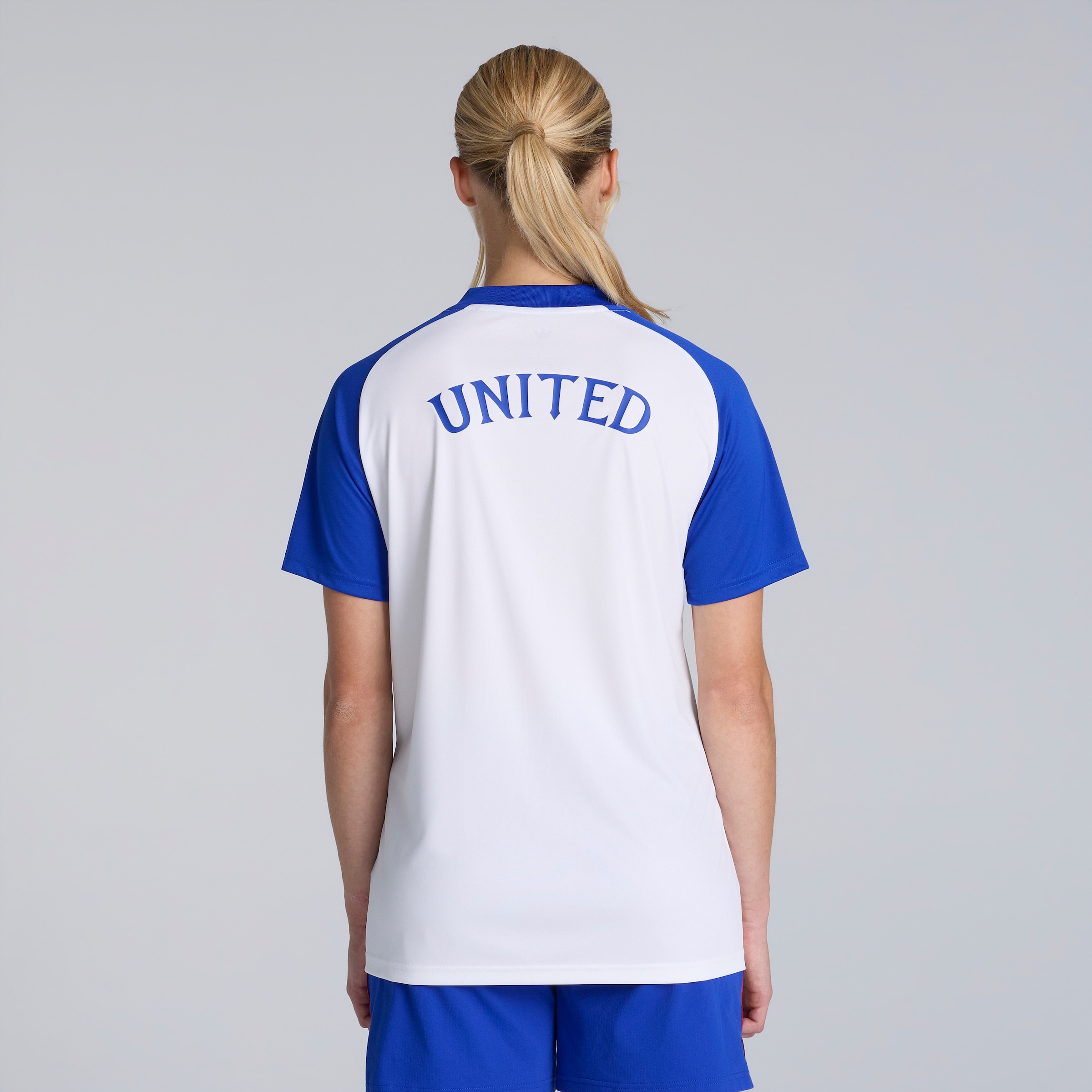 Manchester United Womens 26/27 Away Pre Match Jersey (Sponsored) White Detail [2-5]