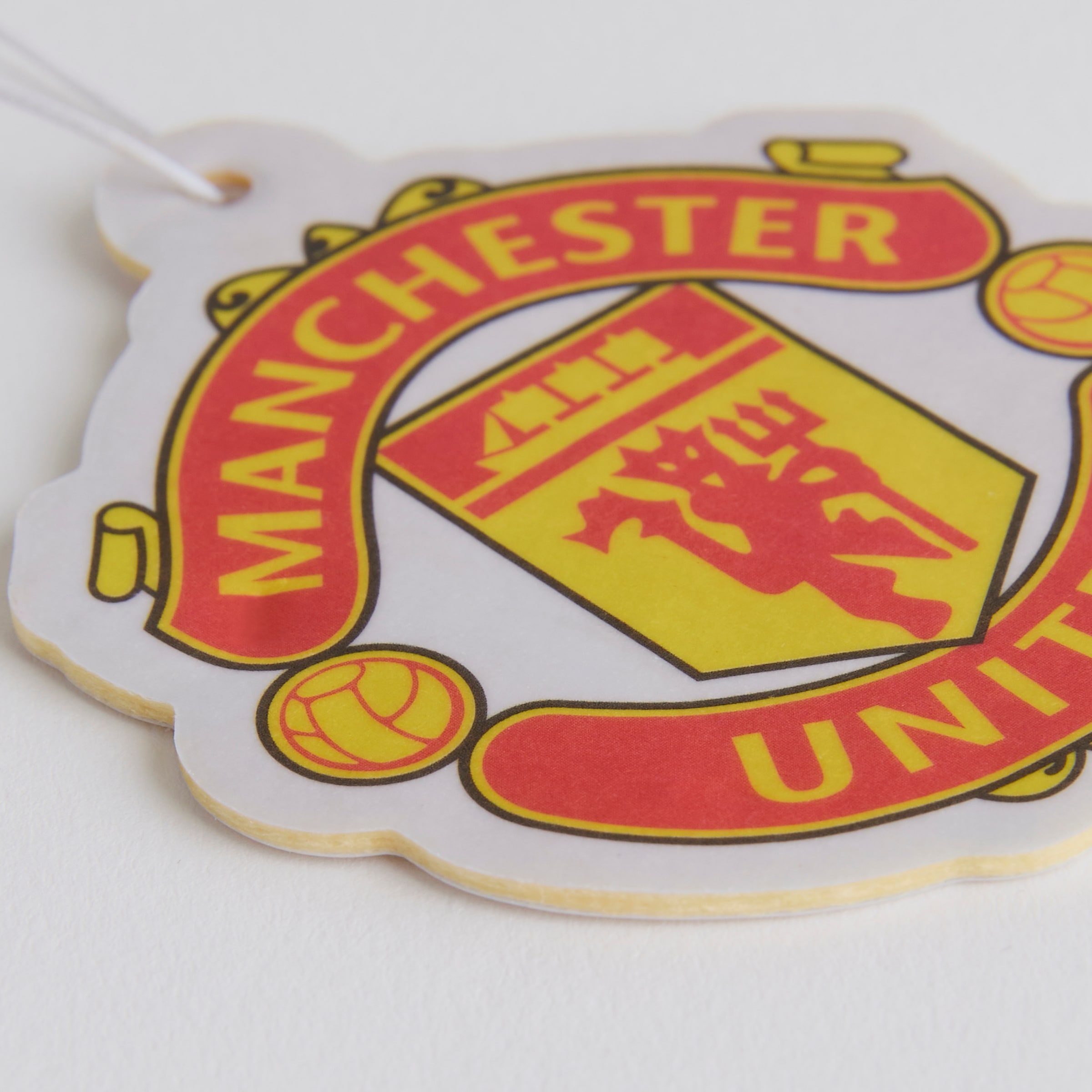Manchester United Crest Air Freshener Red Red Detail [3-3]