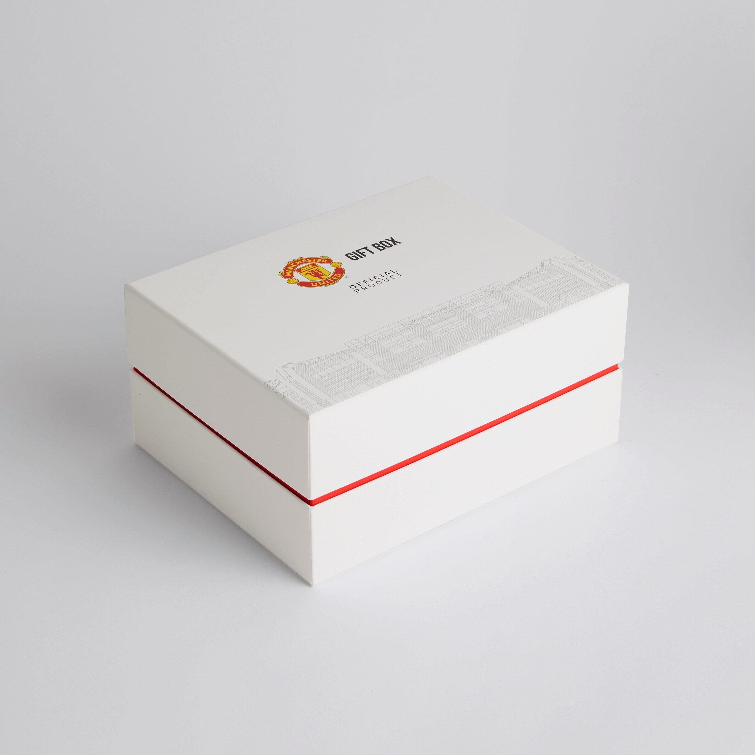 Manchester United Fan Gift Box Red Red Detail [2-4]