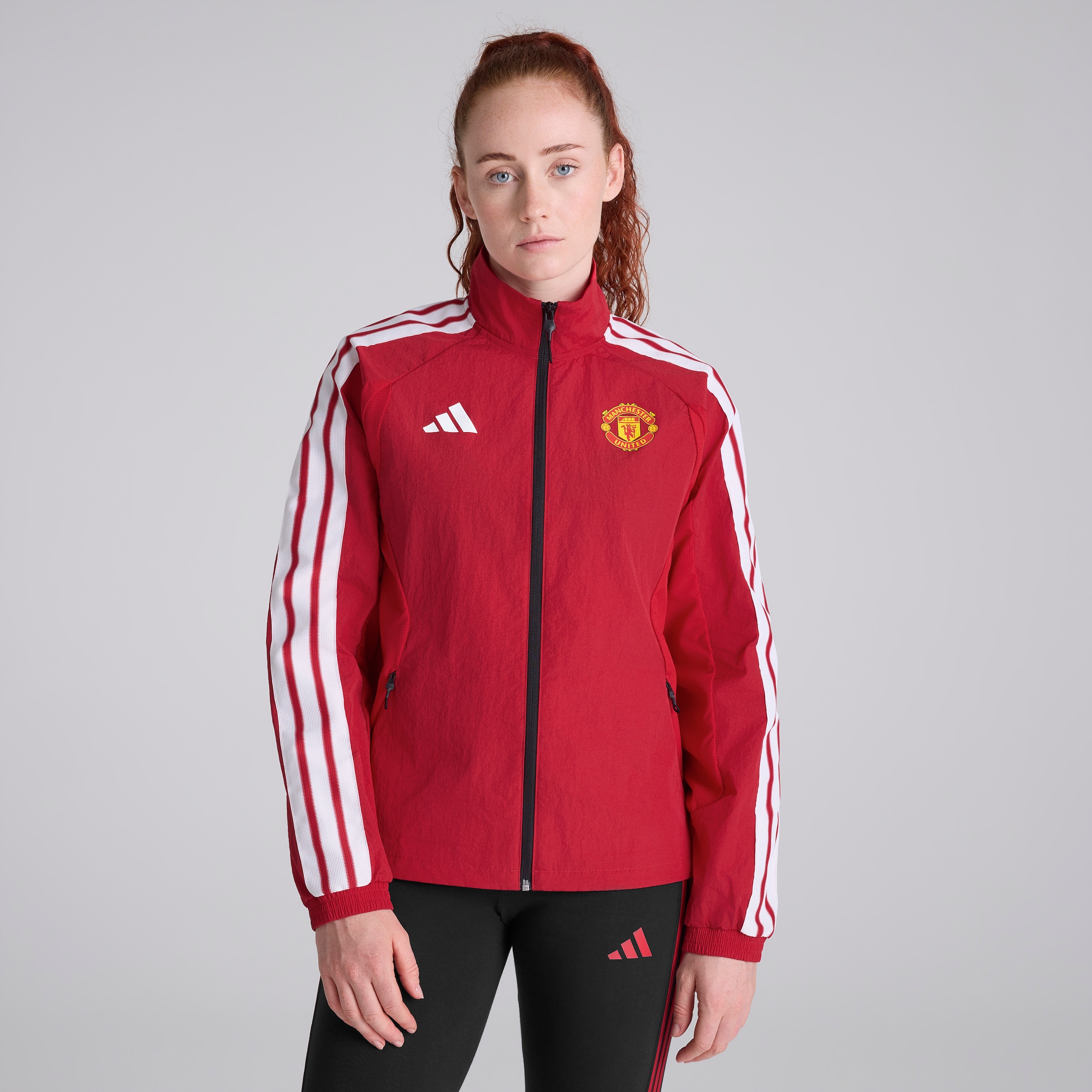 Manchester United 26/27 Womens Anthem Jacket Red Red