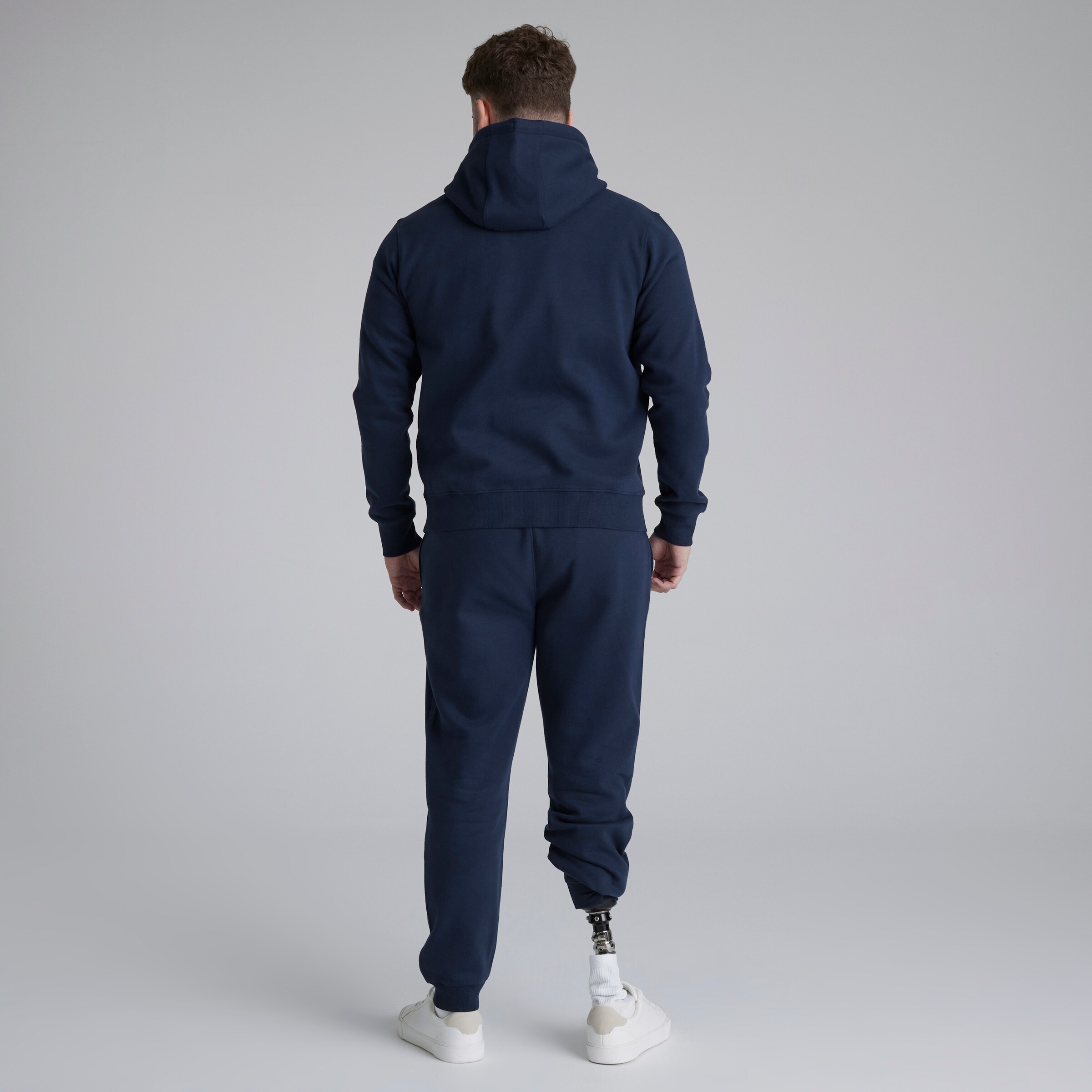 Manchester United Devil Essentials Joggers Navy Navy blue Detail [2-5]