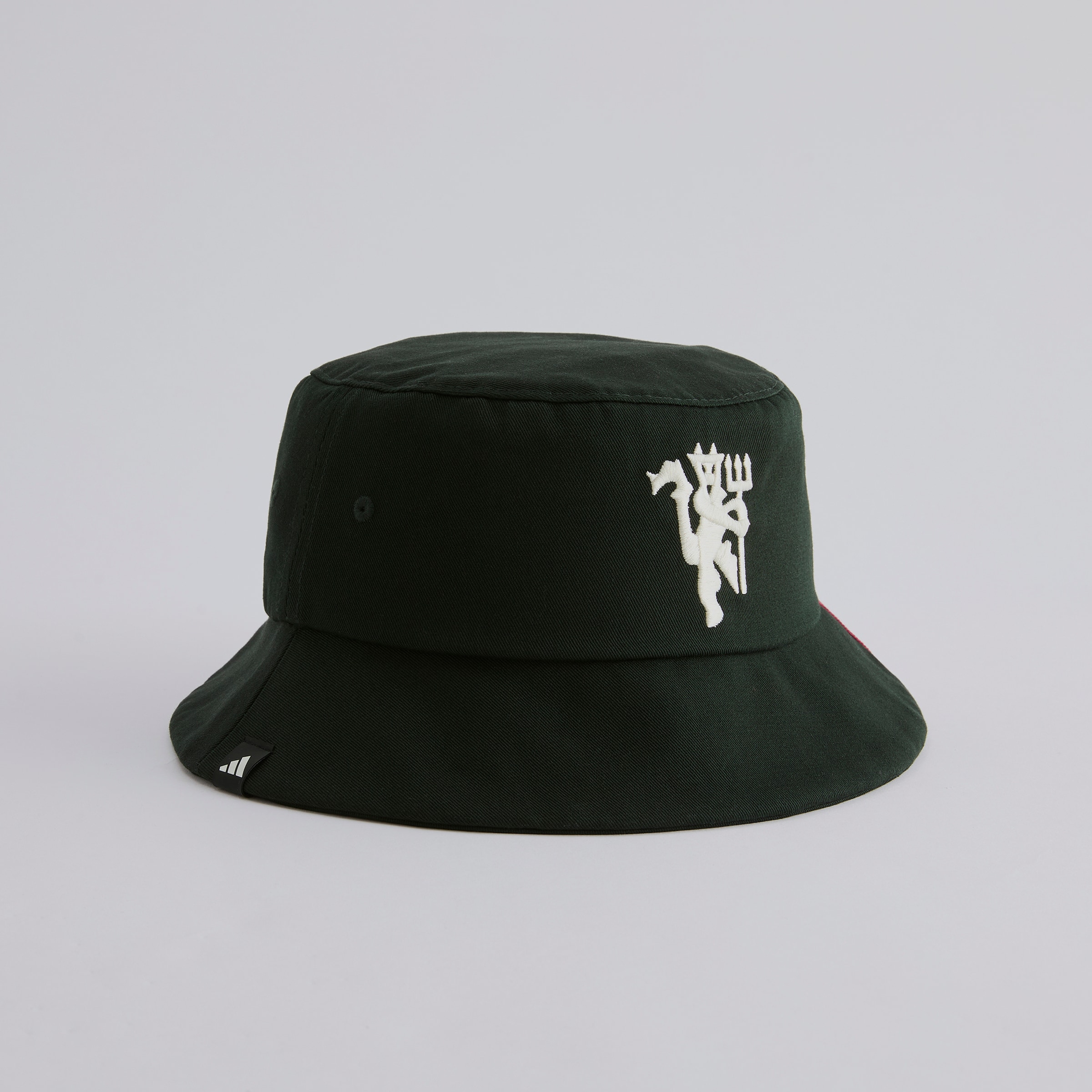 Manchester United x adidas Third Bucket Hat Cream Grün Detail [3-5]