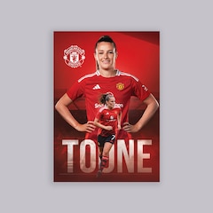 Manchester United Toone Core A2 Poster Red