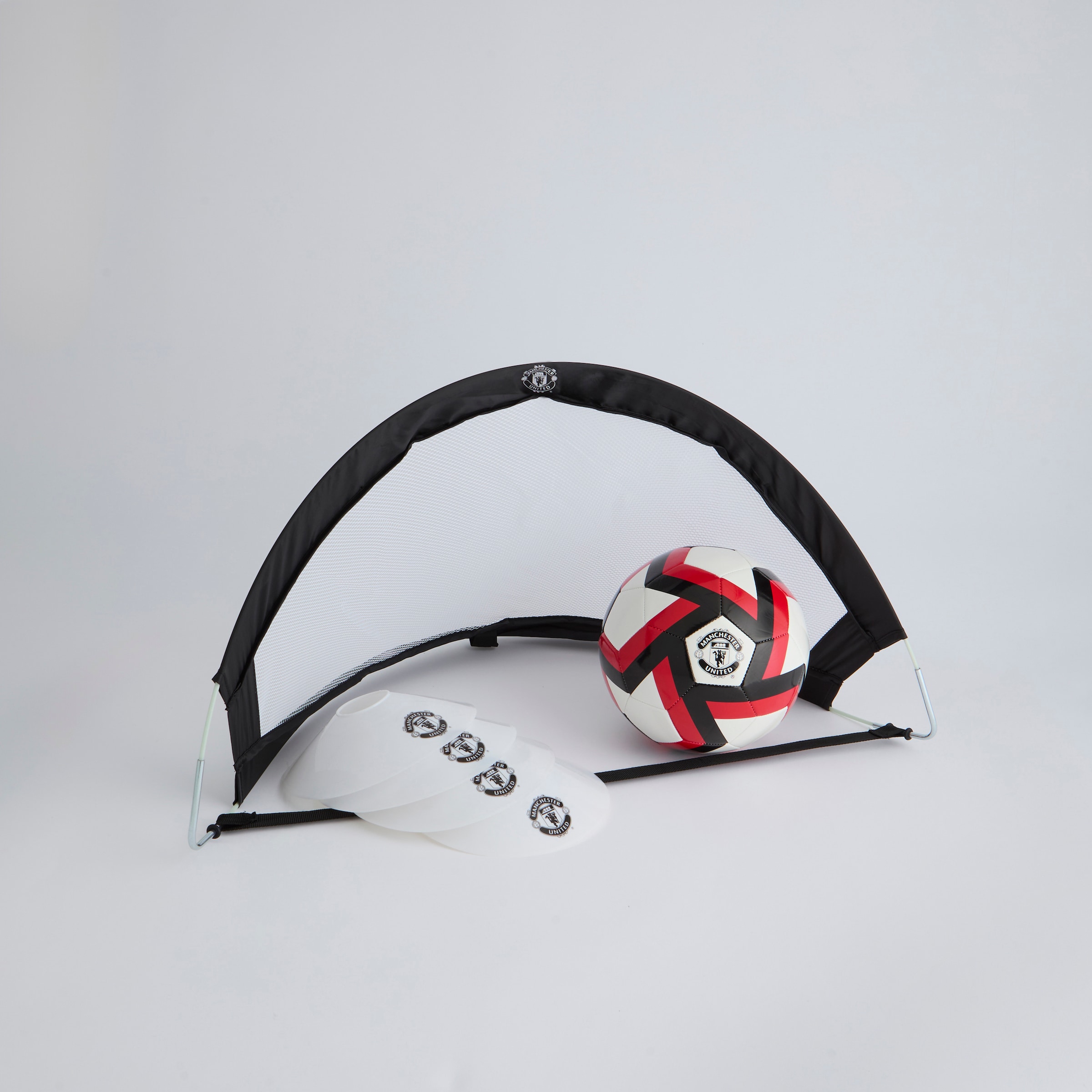 Manchester United Large Football Equipment Gift Set Black Black Detail [2-4]