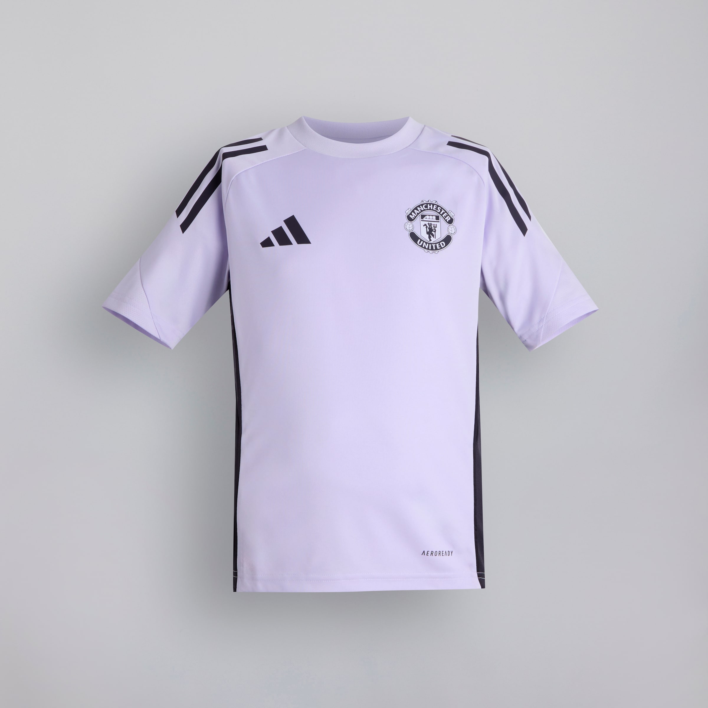 Manchester United Tiro 25 Competition Training Jersey Kids Purple
