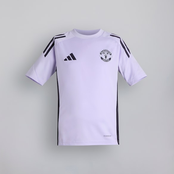 Manchester United Tiro 25 Competition Training Jersey Kids Purple