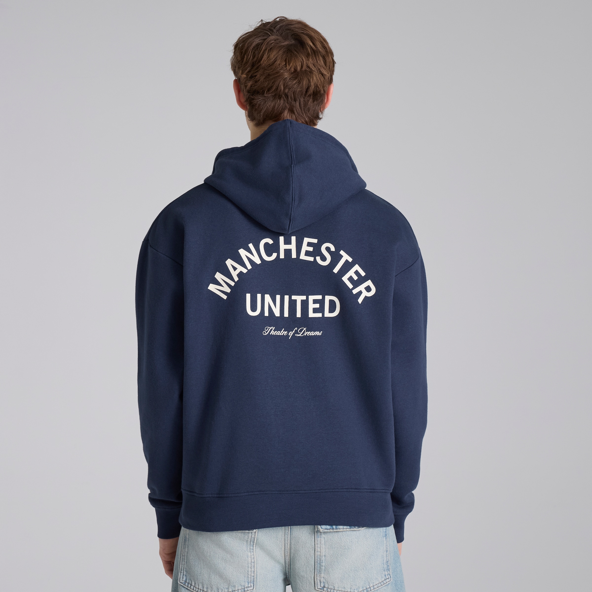 Manchester United Theatre of Dreams Hoodie Navy Navy blue Detail [2-6]