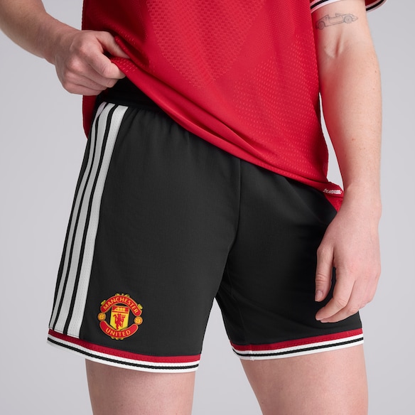 Manchester United Womens 26/27 Home Authentic Shorts Black 黑色