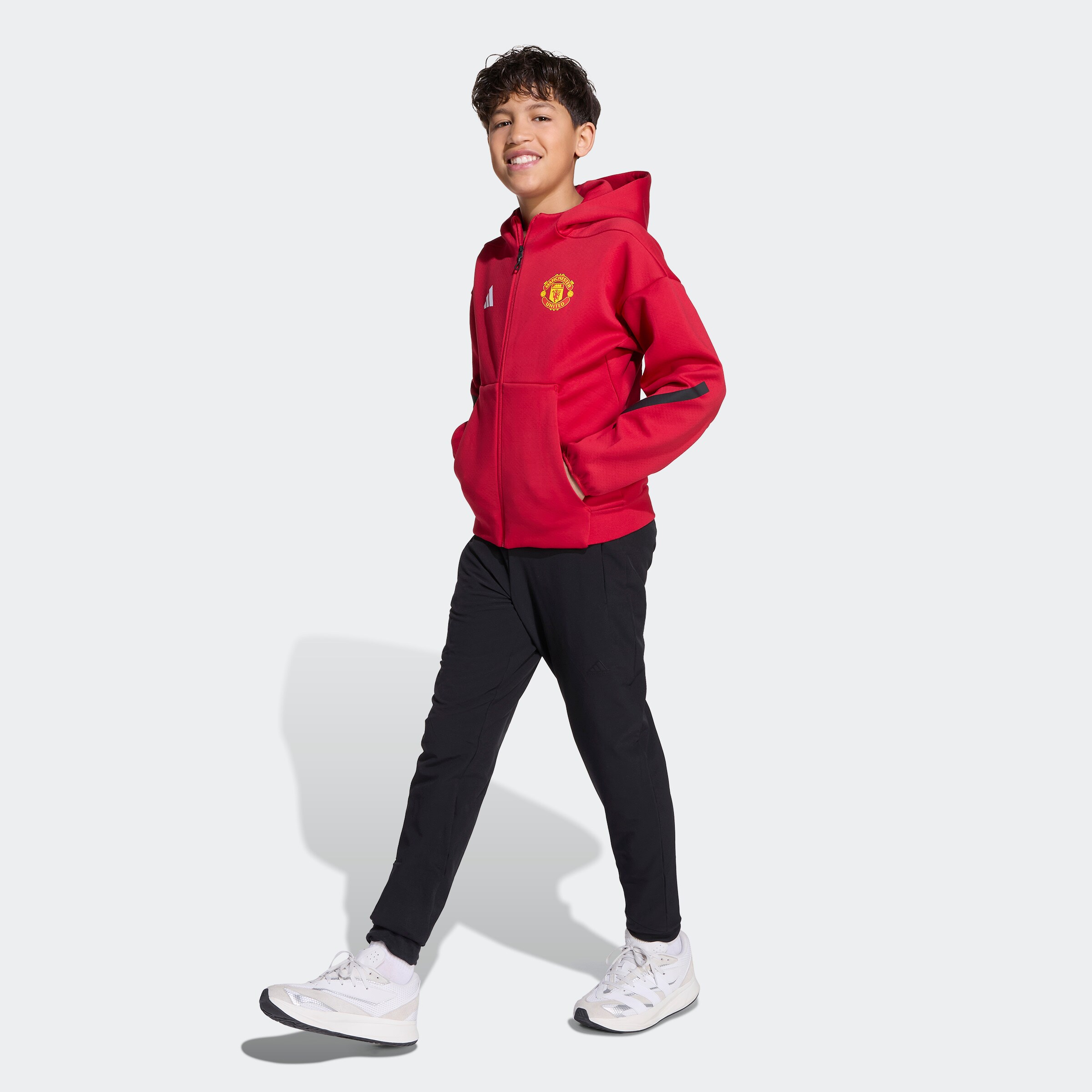 Buy Manchester United 25/26 Anthem Jacket Kids Red