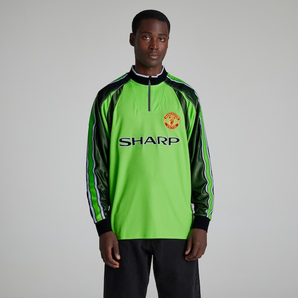 Manchester United 1998-99 Goalkeeper Shirt Green Green