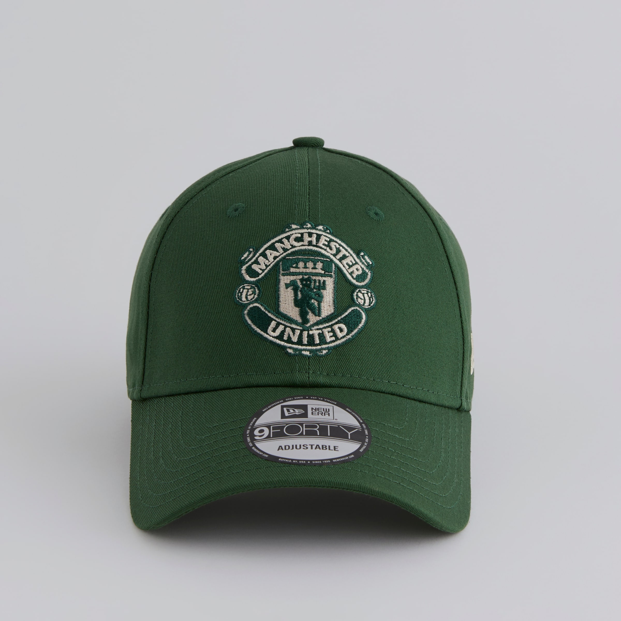 Manchester United x New Era Contrast Crest 9Forty Cap Green Green