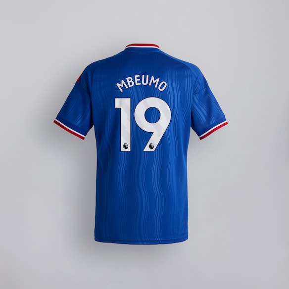 Manchester United 26/27 Away Jersey with Mbeumo 19 EPL Printing & Badge 蓝色