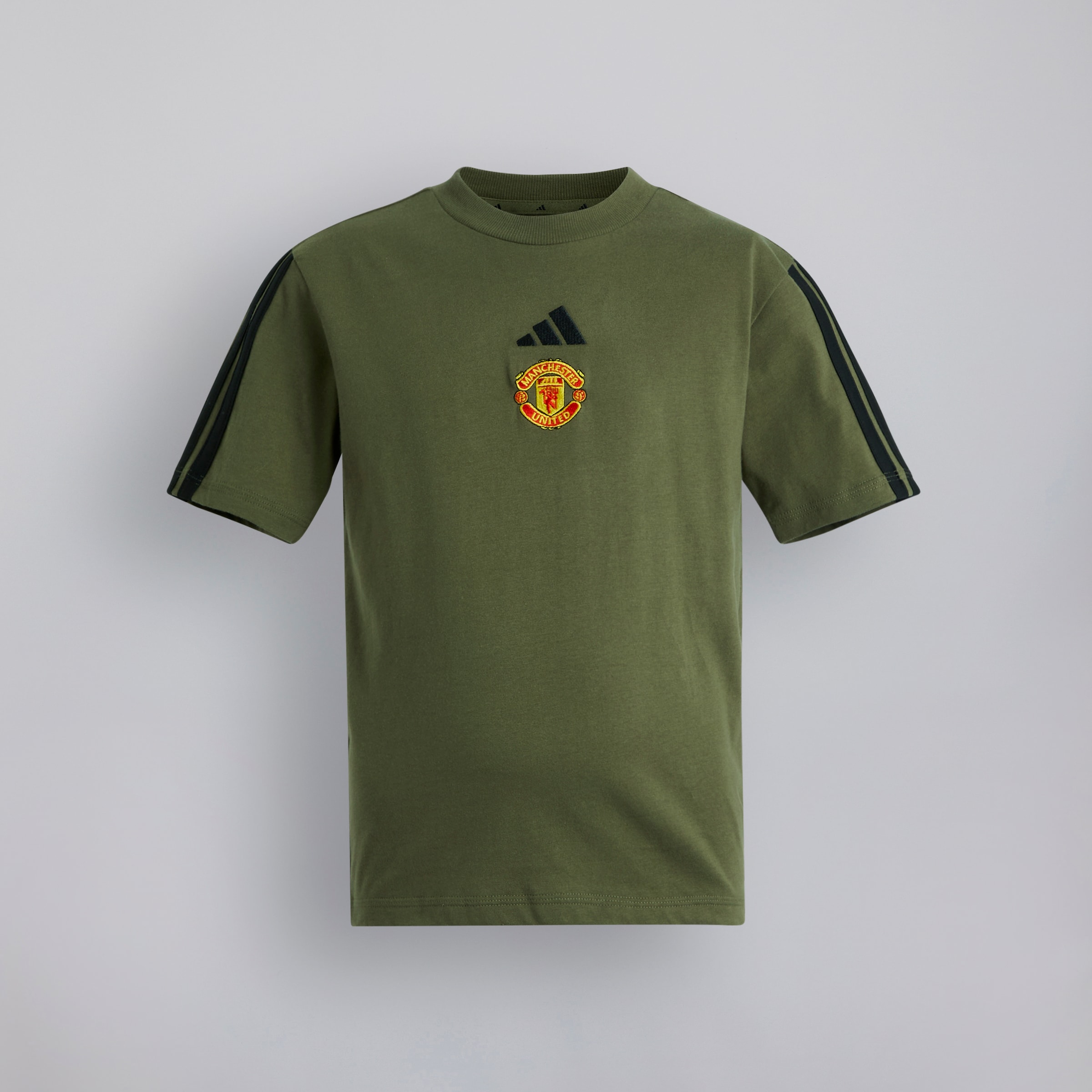 Manchester United x adidas Kids Essentials T-Shirt Green Green