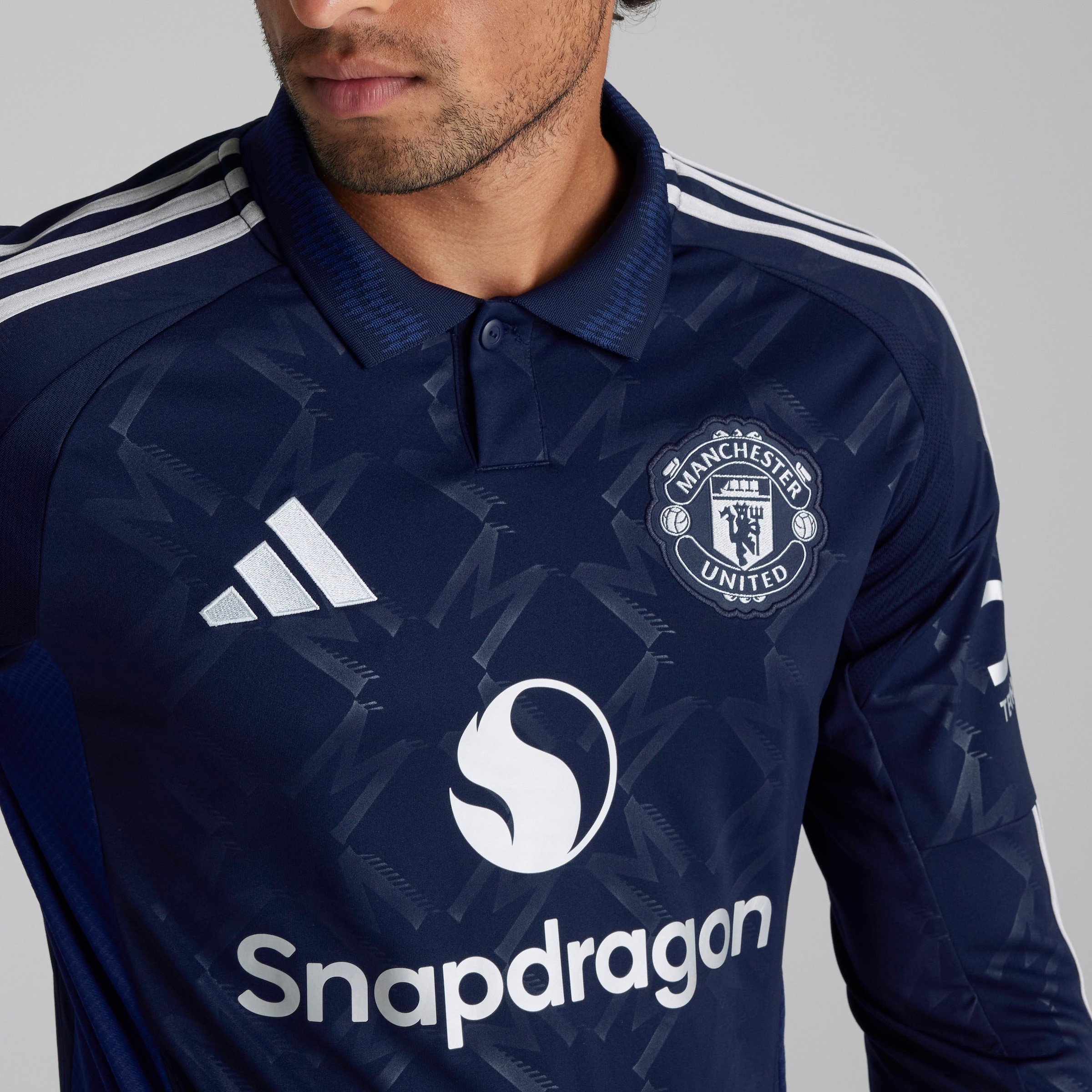 Buy Manchester United 24/25 Long Sleeve Away Jersey Manchester