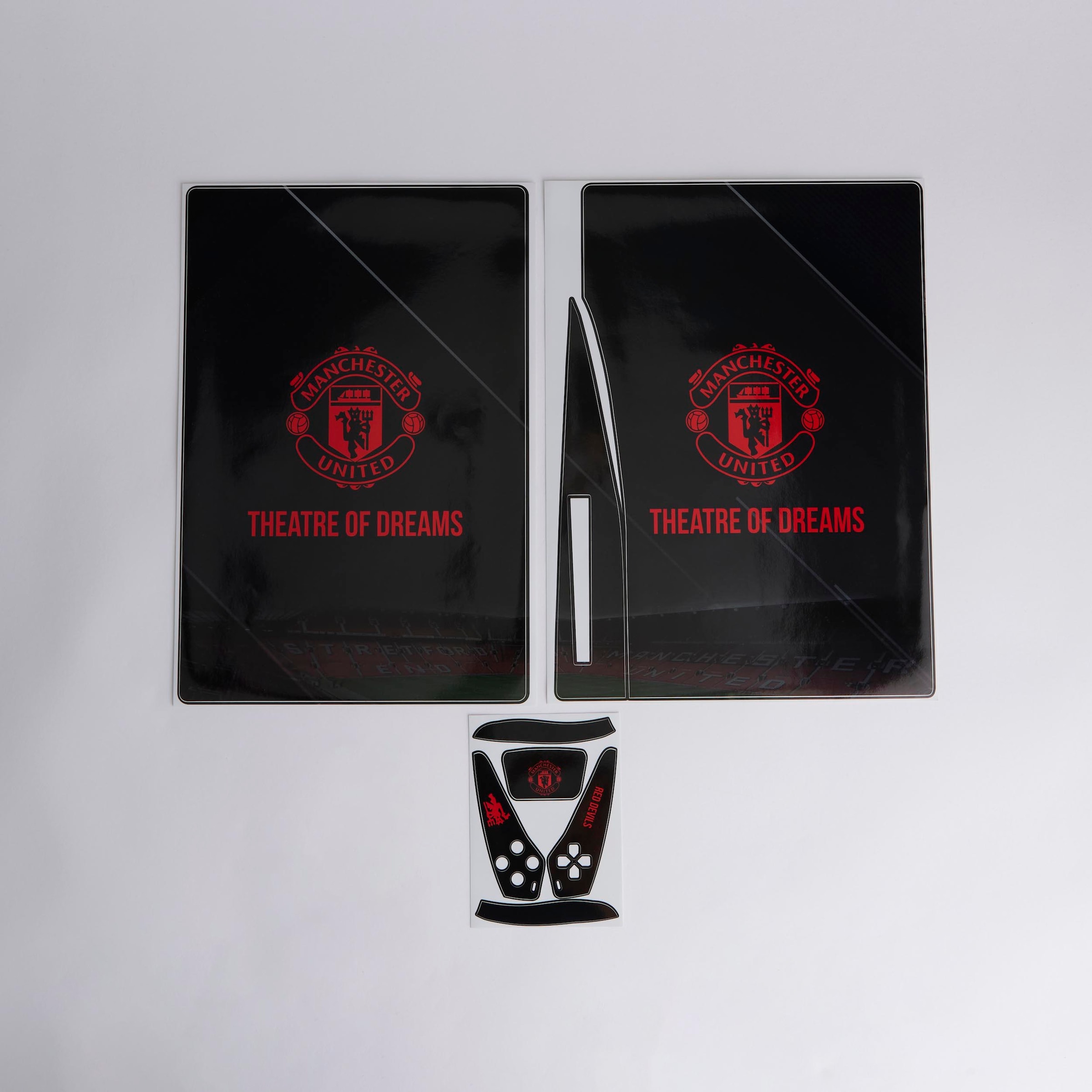 Manchester United PS5 Disc Console (Original) Skin Bundle Black