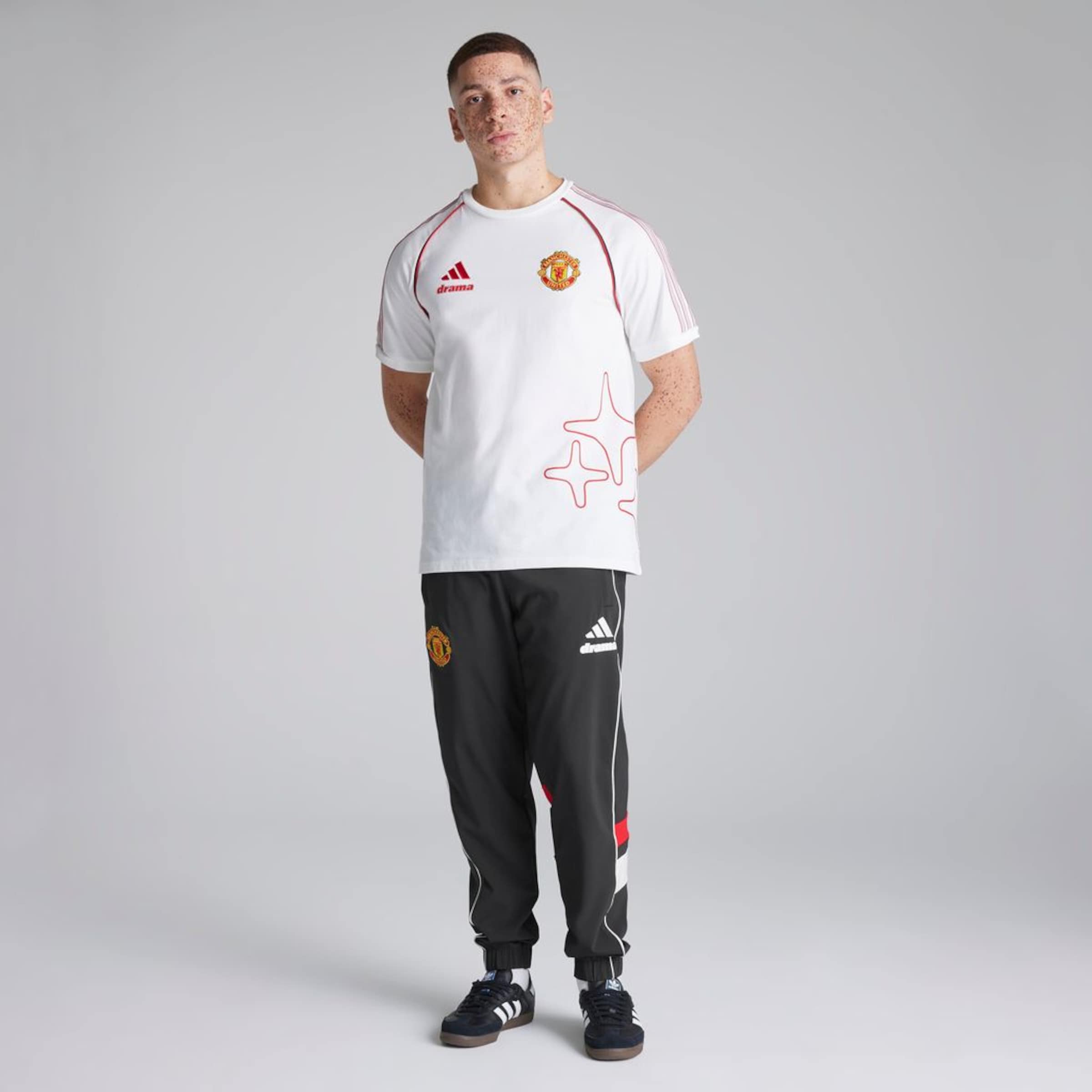 完売品Manchester United x DRAMACALL ゲームシャツ Buy ADIDAS X MANCHESTER UNITED X DRAMA | Manchester United Store