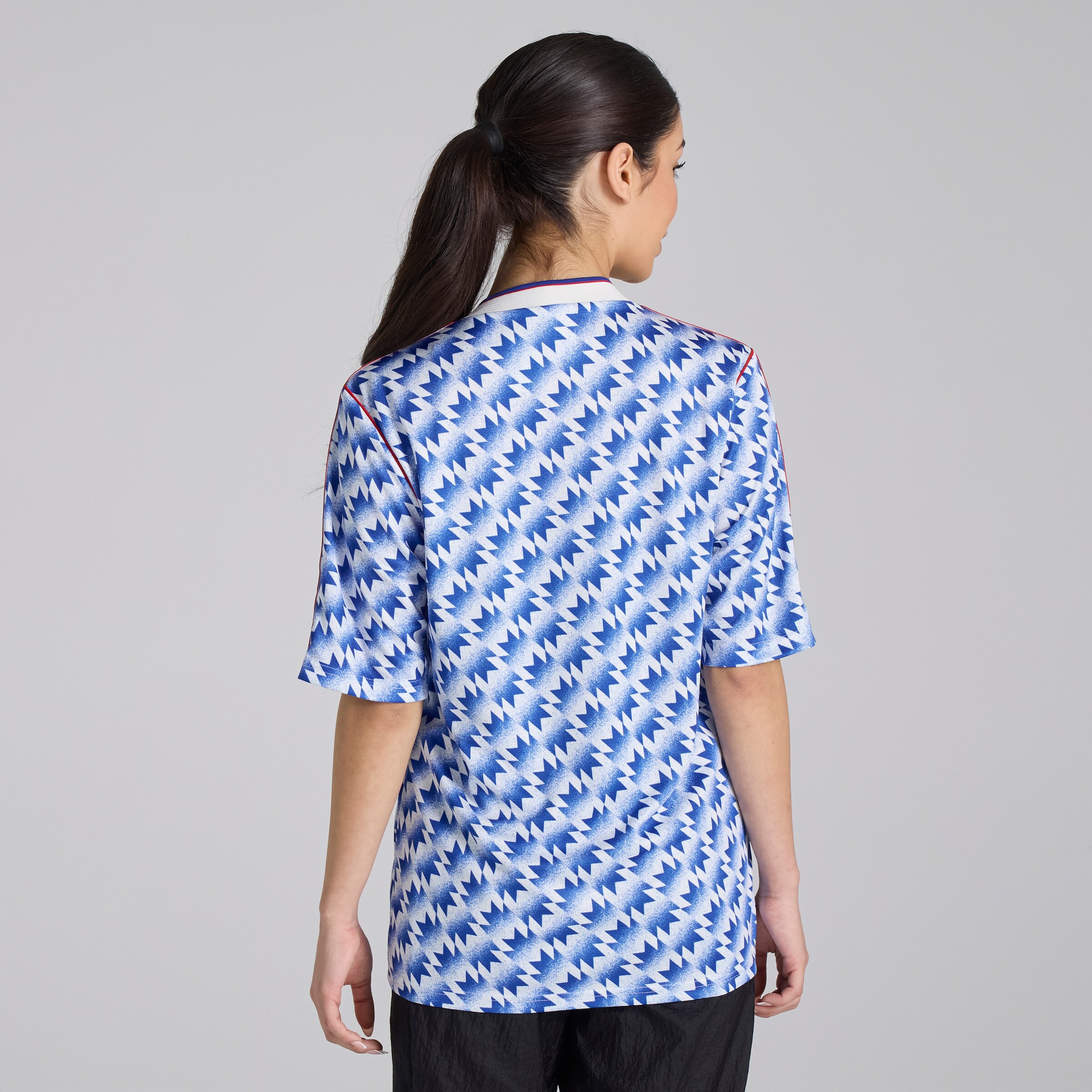 Manchester United x adidas Bringback 90/92 Away Jersey Blue Multicolore Détail [8-8]