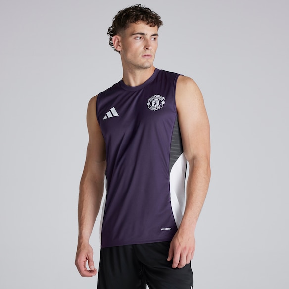 Manchester United Tiro 25 Competition Sleeveless Jersey Purple