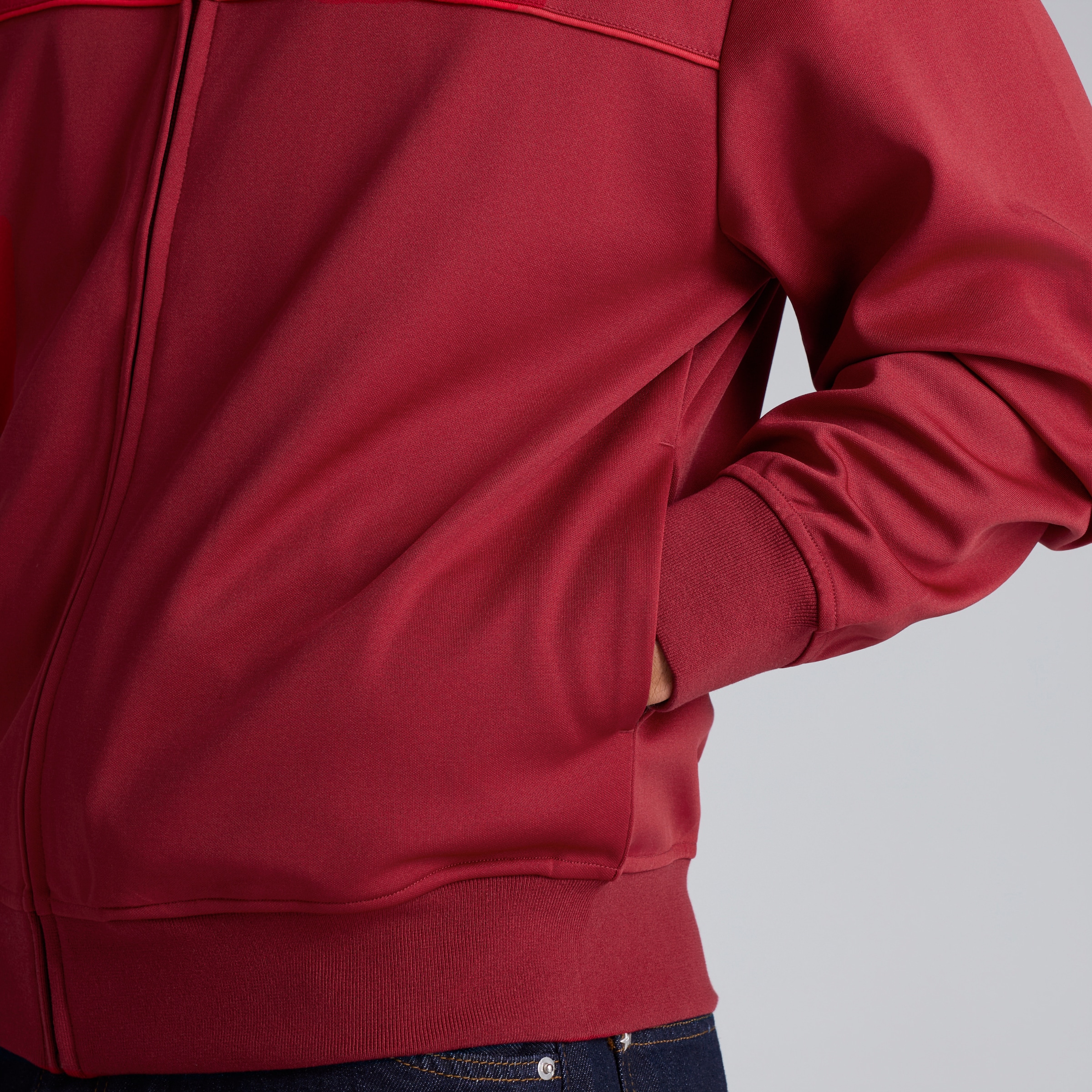 Manchester United There's Nothing on Earth Like Being a Red Track Jacket Red Rojo Detalle [6-6]
