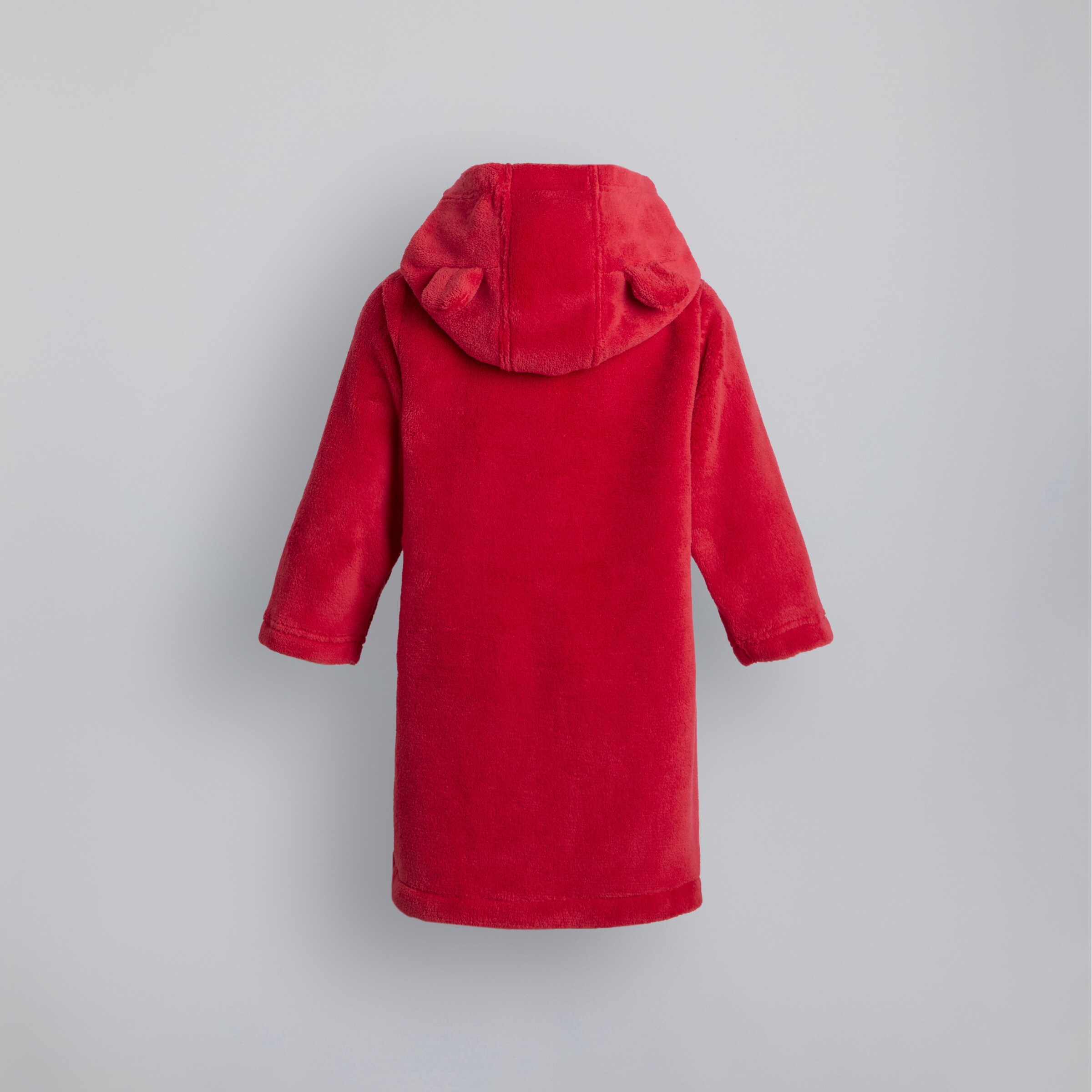 Manchester United Baby Hooded Dressing Gown with Devil Horns Red Red Detail [2-3]