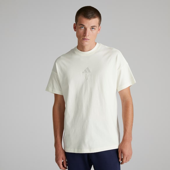 Manchester United x adidas ALL SZN T-Shirt Off White White