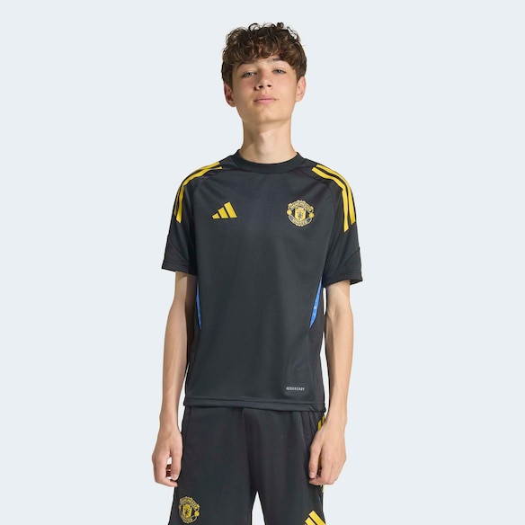 Manchester United Tiro 25 Competition Training Jersey Kids Negro