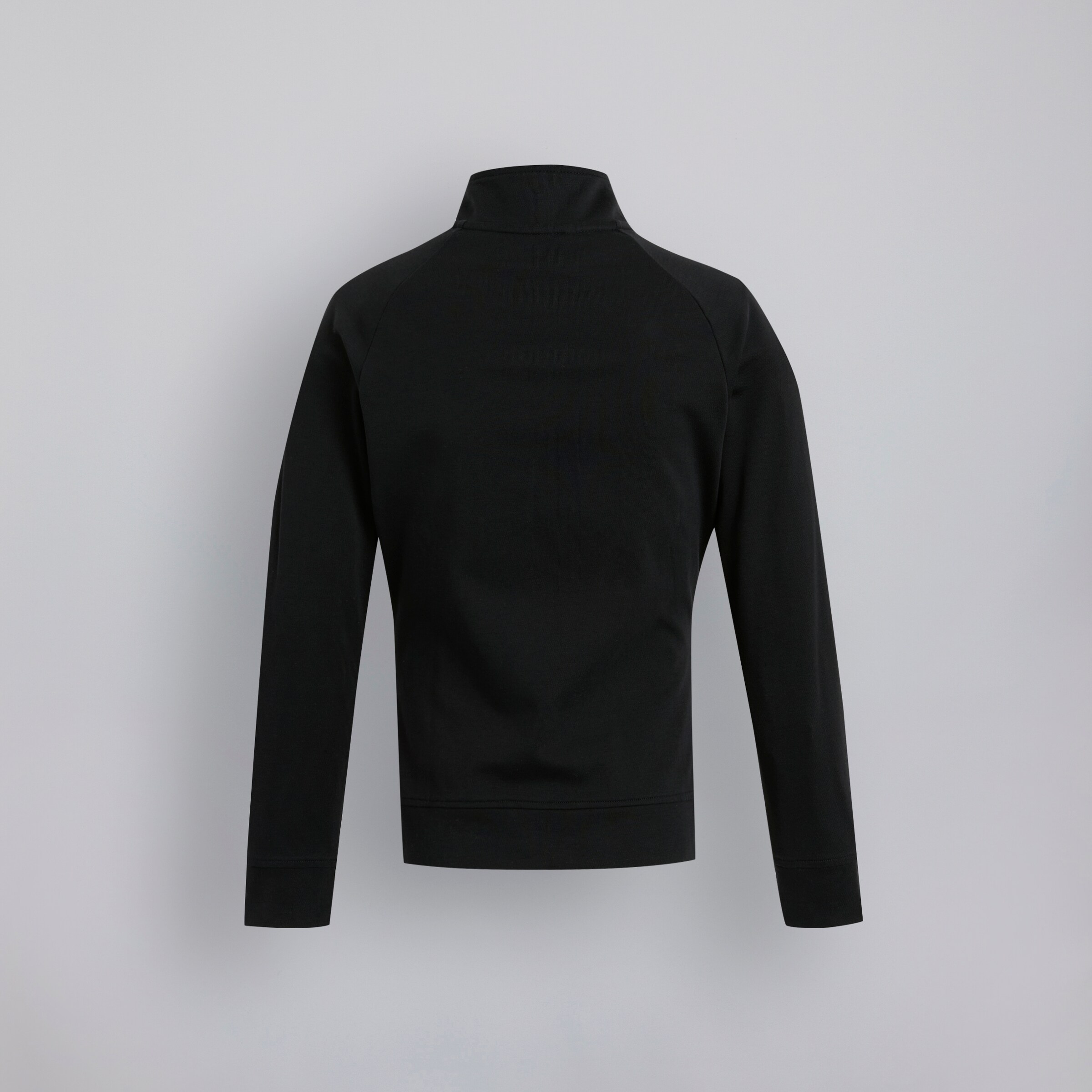 Manchester United x adidas Kids Golf 1/4 Zip Layer Top Black Black Detail [2-2]