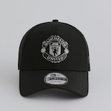 Manchester United x New Era Reflective Crest 9Forty Cap Black