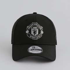 Manchester United x New Era Reflective Crest 9Forty Cap Black