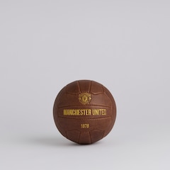 Manchester United Heritage Football Size 1 Brown