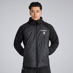 Manchester United x adidas Terrex CLIMAWARM Hybrid Jacket Black